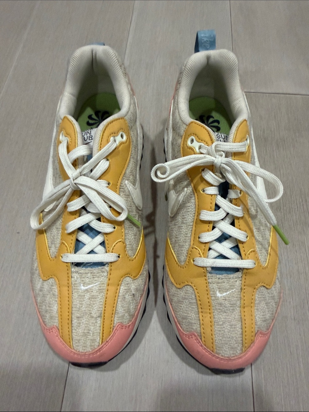 Nike Multicolor Casual Sneakers - Sun Club - Size 8 - Like New
